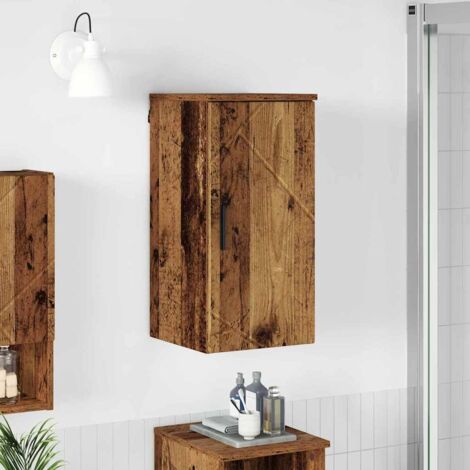 Cabinet de salle de bain Bois ancien 30 x 31,5 x 61 cm vidaXL