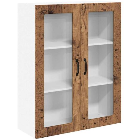 vidaXL Panneau de lave-vaisselle Kalmar Bois ancien 80 x 31 x 100 cm