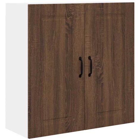 vidaXL Panneau de lave-vaisselle Kalmar Chêne brun 80 x 31 x 80 cm