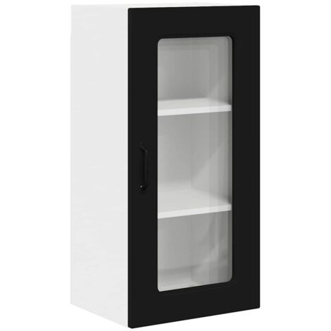 vidaXL Panneau de lave-vaisselle Kalmar Noir 40 x 31 x 80 cm