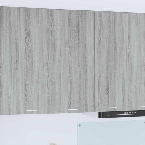 vidaXL Armoire suspendue Gris Sonoma et Blanc 50 x 31 x 100 cm (1/5)
