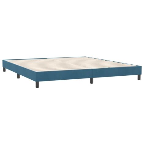 vidaXL Sommier à lattes de lit sans matelas 180x210 cm velours