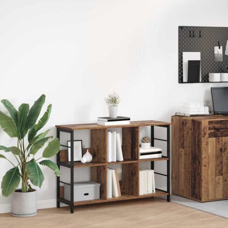 vidaXL Étagère Bois Ancien 102 x 32 x 72,5 cm Bois d'ingénierie (1/5)