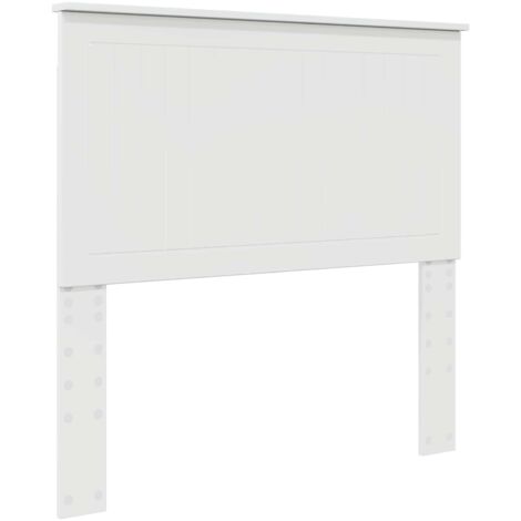 Tête de lit Blanc Brillant 100 cm Bois d'ingénierie vidaXL