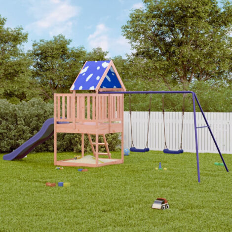 Aire de jeux d'extérieur bois massif de douglas vidaXL