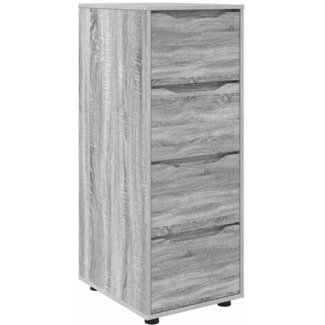 vidaXL Armoire de rangement Gris Sonoma 40 x 48 x 105 cm (1/5)