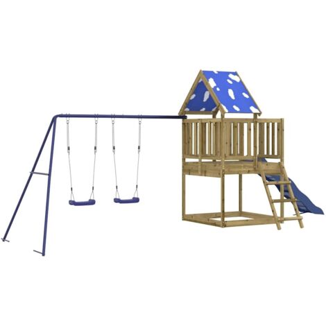 Aire de jeux d'extérieur bois de pin imprégné vidaXL