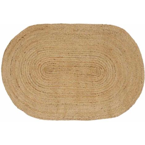 vidaXL Tapis de surface Naturel 205 x 305 cm Jute