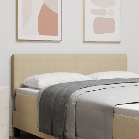 vidaXL Tête de lit LED Vert gris 160 cm Tissu en velours côtelé (1/5)