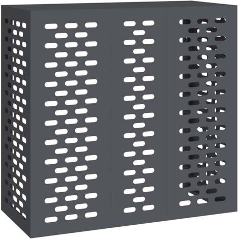 Vidaxl – Housse de climatiseur rectangulaire 110 x 50 x 105 cm – Résistante à l'eau – Protection contre la chaleur et l'humidité – Design moderne (1/5)
