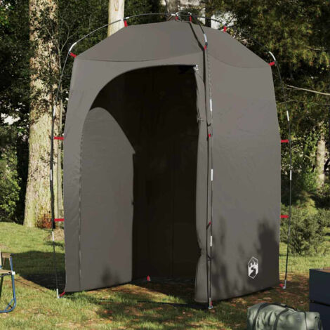 vidaXL Tente de douche marron imperméable (1/5)