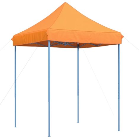 Tente de réception pliable escamotable orange 200x200x306 cm vidaXL (1/5)
