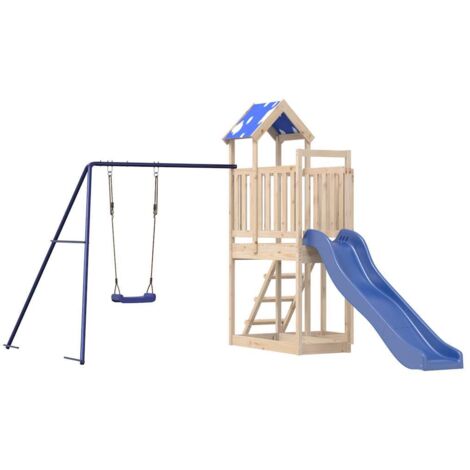 Aire de jeux d'extérieur bois de pin massif vidaXL (1/5)