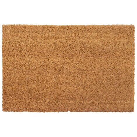 vidaXL Door Mat Natural 50x80 cm Tufted Coir (1/5)