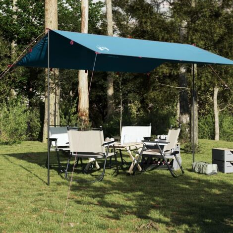 vidaXL Camping Tarp Blue 360x294 cm Waterproof (1/5)