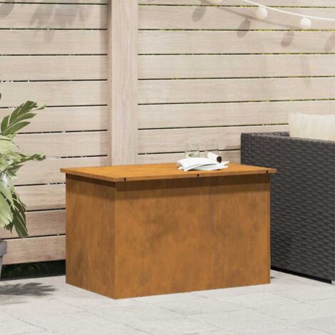 vidaXL Outdoor Storage Box Brown Oak 80 x 50.5 x 50 cm