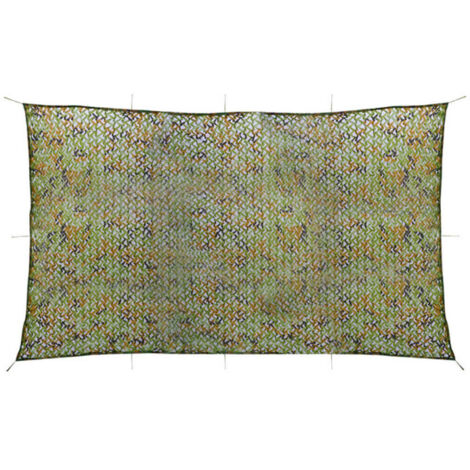 vidaXL Filet de camouflage avec sac de rangement 3 x 5 m