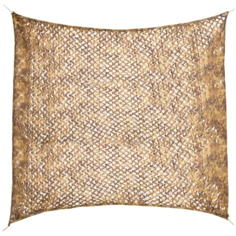 vidaXL Filet de camouflage avec sac de rangement 316x296 cm sable (1/5)