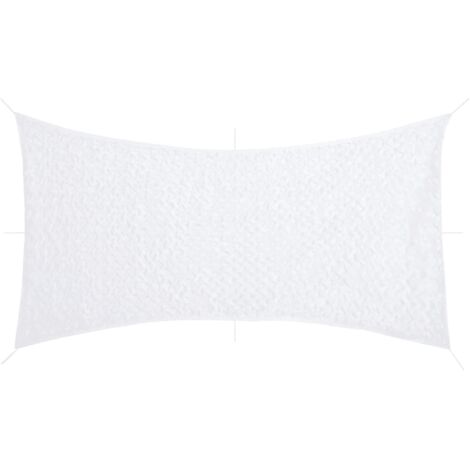 vidaXL Filet de camouflage avec sac de rangement 516x400 cm blanc (1/5)