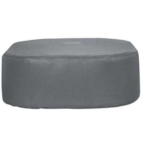 Bestway – Couverture pour spa 180 x 180 x 71 cm – PVC waterproof – POM flexible – Entrée zippée pour accès rapide