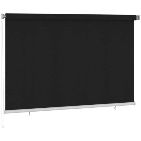 vidaXL Store roulant d'extérieur 220x140 cm Noir
