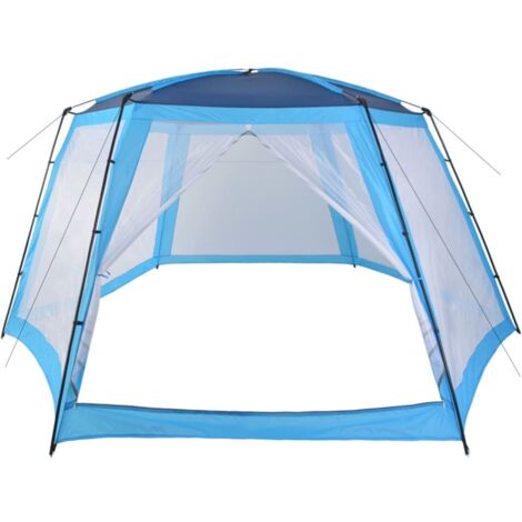 vidaXL Tente de piscine Tissu 660x580x250 cm Bleu