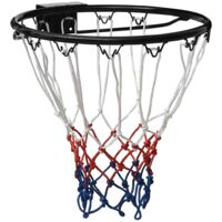 vidaXL Cerceau de basket Noir 39 cm Acier
