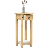 vidaXL Support pour plantes Corona 30x30x73 cm bois de pin massif