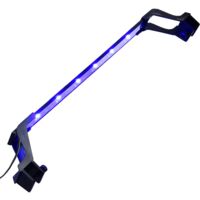 Lampe à LED d'aquarium avec pinces 55-70 cm Bleu et blanc vidaXL