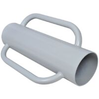 Vidaxl – Pilon à poteau de clôture en acier 60 cm – Poignées ergonomiques – Pour poteaux de 9-14,5 cm de diamètre – Enfoncement facile et rapide