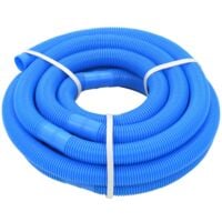 vidaXL Tuyau de piscine Bleu 38 mm 9 m