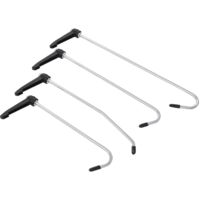 Vidaxl – Ensemble de débosselage sans peinture 4 pcs – Crochets pivotants 360° – Dimensions 30x12cm à 40,5x16cm – Réparation sans endommager la peinture