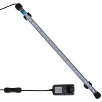 Lampe LED d'aquarium 48 cm Bleu vidaXL