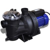 Vidaxl – Pompe électrique pour piscine 800 W – Débit max 16 000 L/h – Hauteur max 13,5 m – Filtre à tamis – Boîtier thermoplastique renforcé