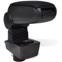 Destockoutils – Accoudoir de voiture réglable pour Ford Fiesta MK7 (2009) – Compartiment de console intégré – Base en plastique robuste – Confort optimal