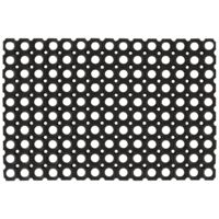 vidaXL Paillasson rectangulaire 40x60 cm caoutchouc
