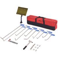 vidaXL Kit de débosselage sans peinture 28 pièces Acier inoxydable