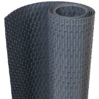 Vidaxl – Paravent de balcon 400x100 cm – Résine tressée résistante aux UV – Protection contre le bruit et l'intimité – Facile à personnaliser