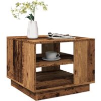 vidaXL Coffee Table Old Wood 55x55x42 cm Engineered Wood