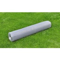 Vidaxl – Grillage rigide pour volière en acier galvanisé 10x1 m – Résistant aux intempéries – Protection optimale pour élevage de volailles