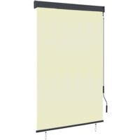 vidaXL Outdoor Roller Blind 120x250 cm Cream