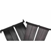 Vidaxl – Chauffage solaire de piscine 80x620 cm – Compatible avec pompes 32/38 mm – Augmente température jusqu'à 10°C – Installation sur toit ou sol