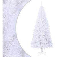 vidaXL Artificial Christmas Tree with Steel Stand 210 cm 910 Branches