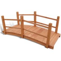vidaXL Pont de jardin 140 x 60 x 56 cm