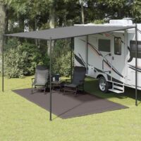 vidaXL Tapis de tente 250x350 cm Anthracite