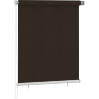 vidaXL Store roulant d'extérieur 120x140 cm Marron
