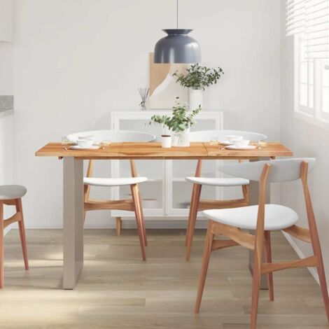 vidaXL Esstisch 140×70×76 cm Akazie-Massivholz