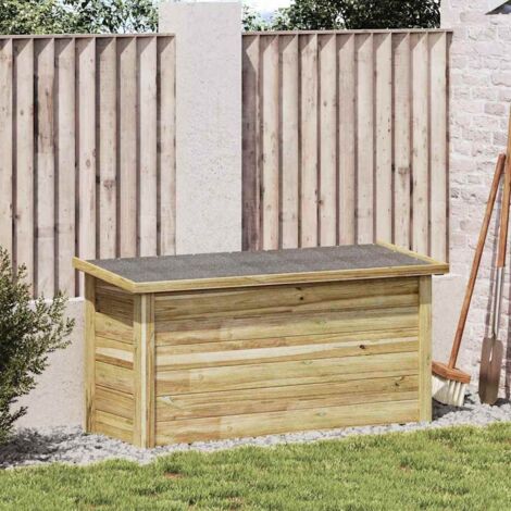 Caja de Almacenamiento Marrón 119 x 44.5 x 58 cm vidaXL (1/5)