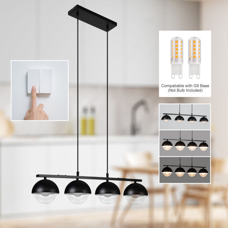 Suspension LED 28cm Horevo Avec Haut-Parleur Bluetooth - Lustre Cuisine Et Salon Changeant De Couleur