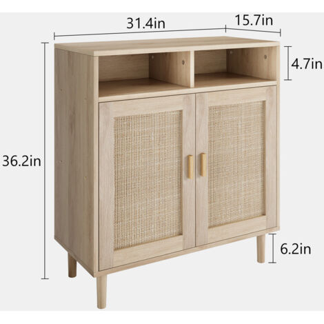 Buffet En Rotin 80 X 92 X 40 Cm Avec 2 Compartiments Ouverts Et 2 Portes En Rotin Commode En Bois Armoire De Rangement Table Console Meuble Tv Pour Cuisine Salon Naturel 84620899 Buffet En Rotin 80 X 92 X 40 Cm Avec 2 Compartiments Ouverts Et 2 Portes En Rotin Commode En Bois Armoire De Rangement Table Console Meuble Tv Pour Cuisine Salon Naturel 84620899